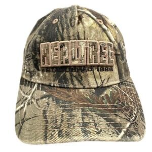 RealTree Camo Baseball Cap Established 1986 Hunting Outdoors Men
